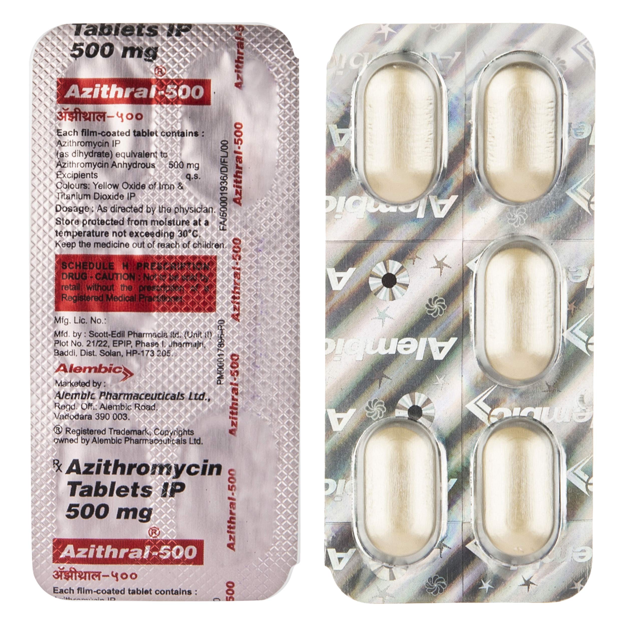 Azithral 500 Tablet