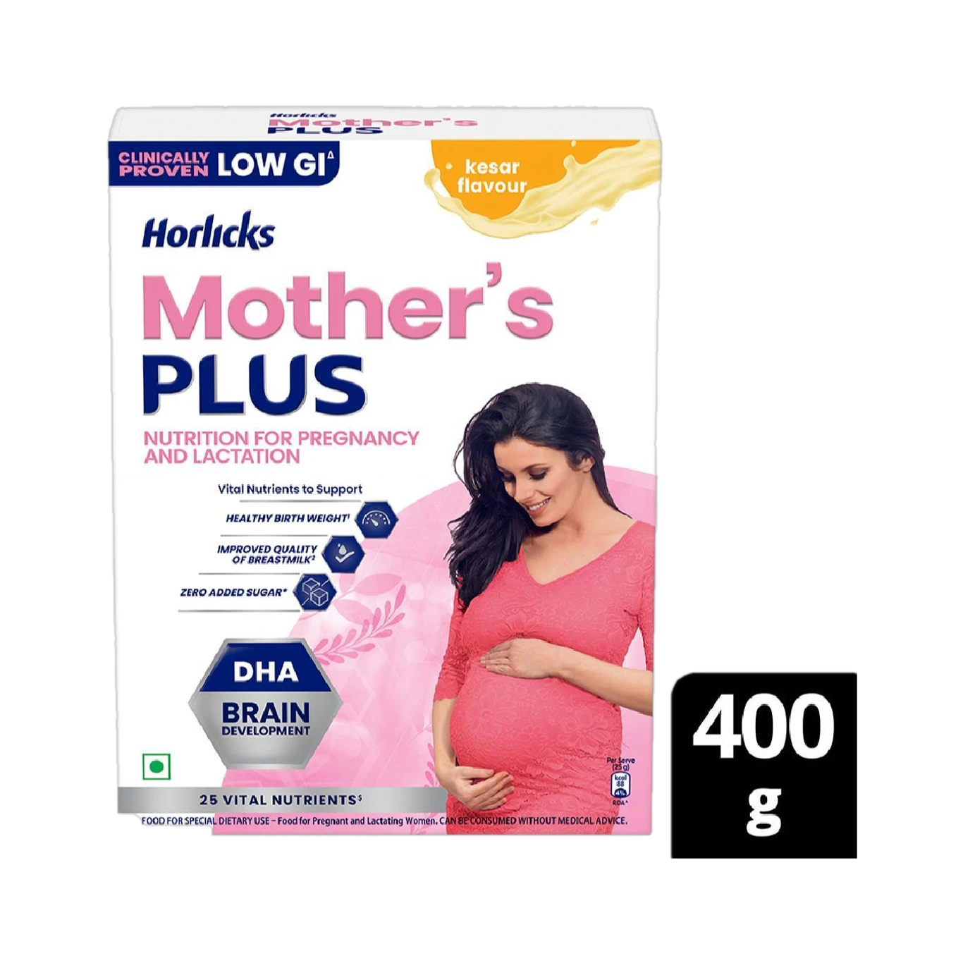 Horlicks Mother's Plus Kesar Flavour (400 g)