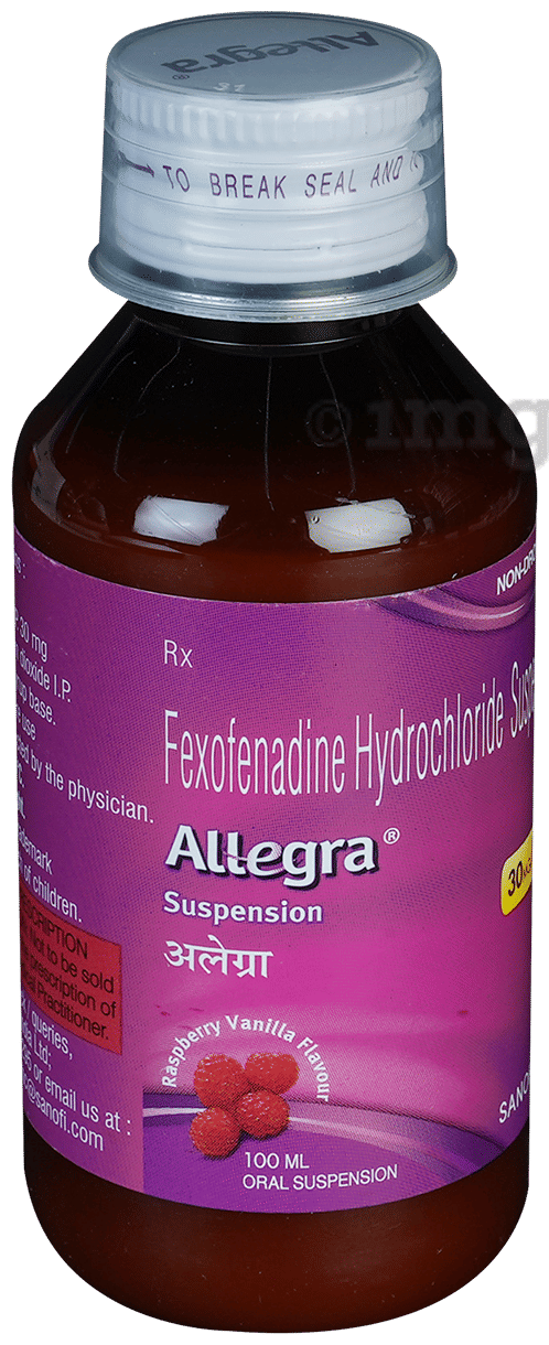 Allegra Suspension Raspberry & Vanilla